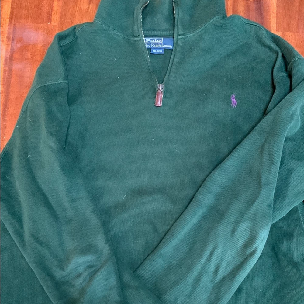 Polo by Ralph Lauren Men's Green Sweater